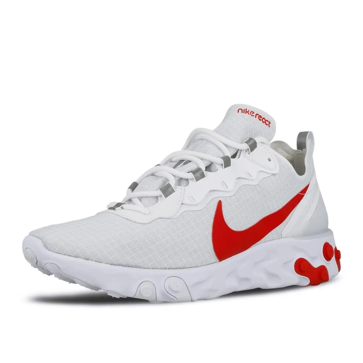 Nike shoes - Nike React Element 55 - React Element - BQ6167 102 - White/University Red 4