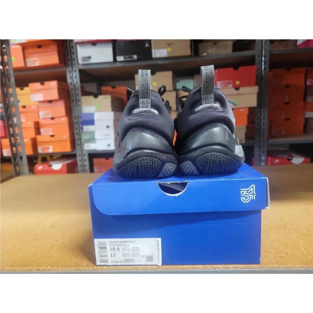 Nike shoes - Nike Giannis Immortality - Giannis Immortality - CZ4099 009 - Black Clear Anthracite 3