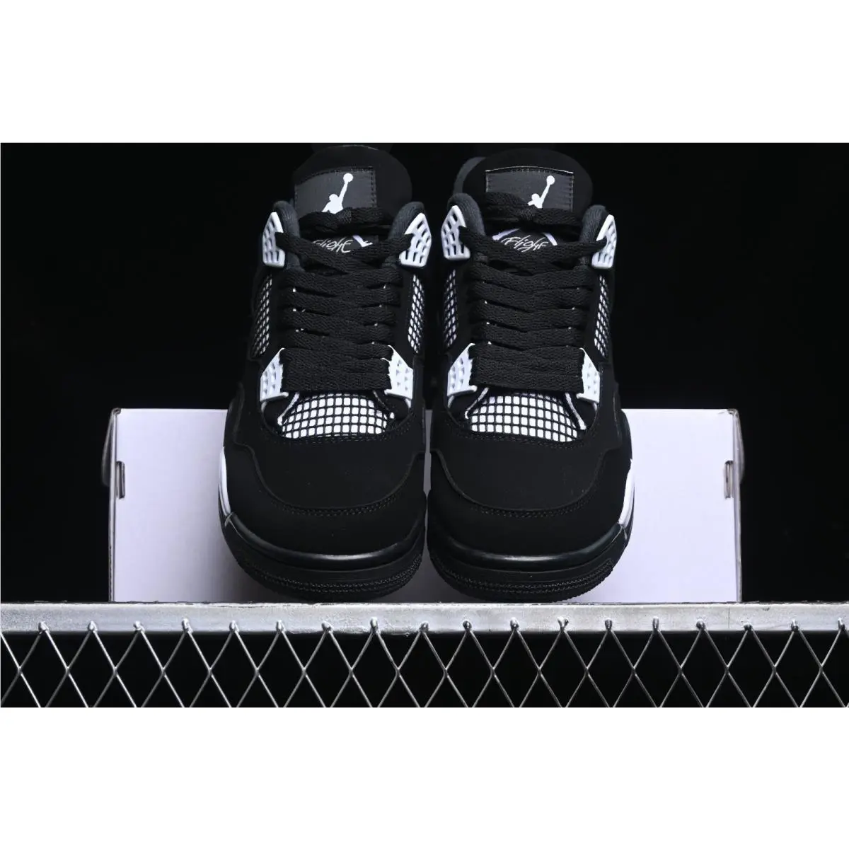 Nike shoes - Air Jordan 4 - Air - White/Black 4