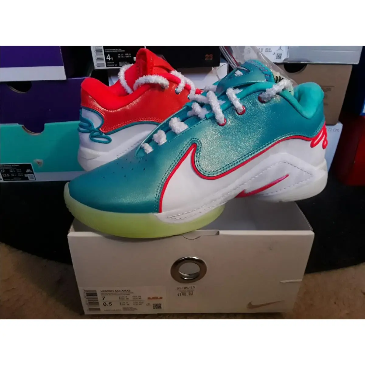 Nike shoes - Nike Air Zoom LeBron - Air Zoom LeBron - HV5148-600 - Multicolor 5