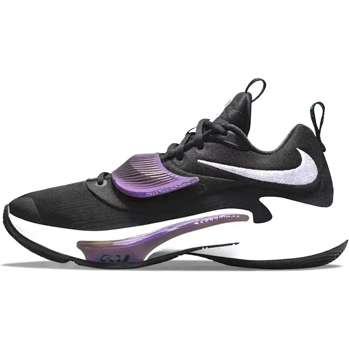 Nike shoes - Nike Zoom Freak - Zoom Freak - DA0694 - Black/Black/Light Photo Blue/White Style: DA0694-0, Manufacturer: Neutral Grey/Neutral Grey 4