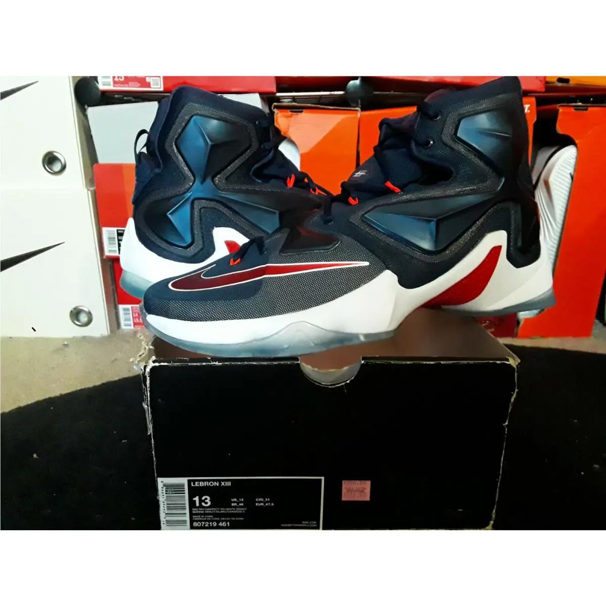 Nike shoes - Nike Air Zoom LeBron - Air Zoom LeBron - 807219-461 - Blue 0