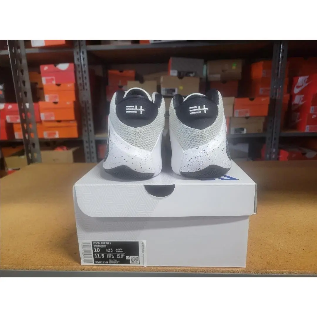 Nike shoes - Nike Zoom Freak 1 - Zoom Freak - BQ5422-101 - White White Black 3