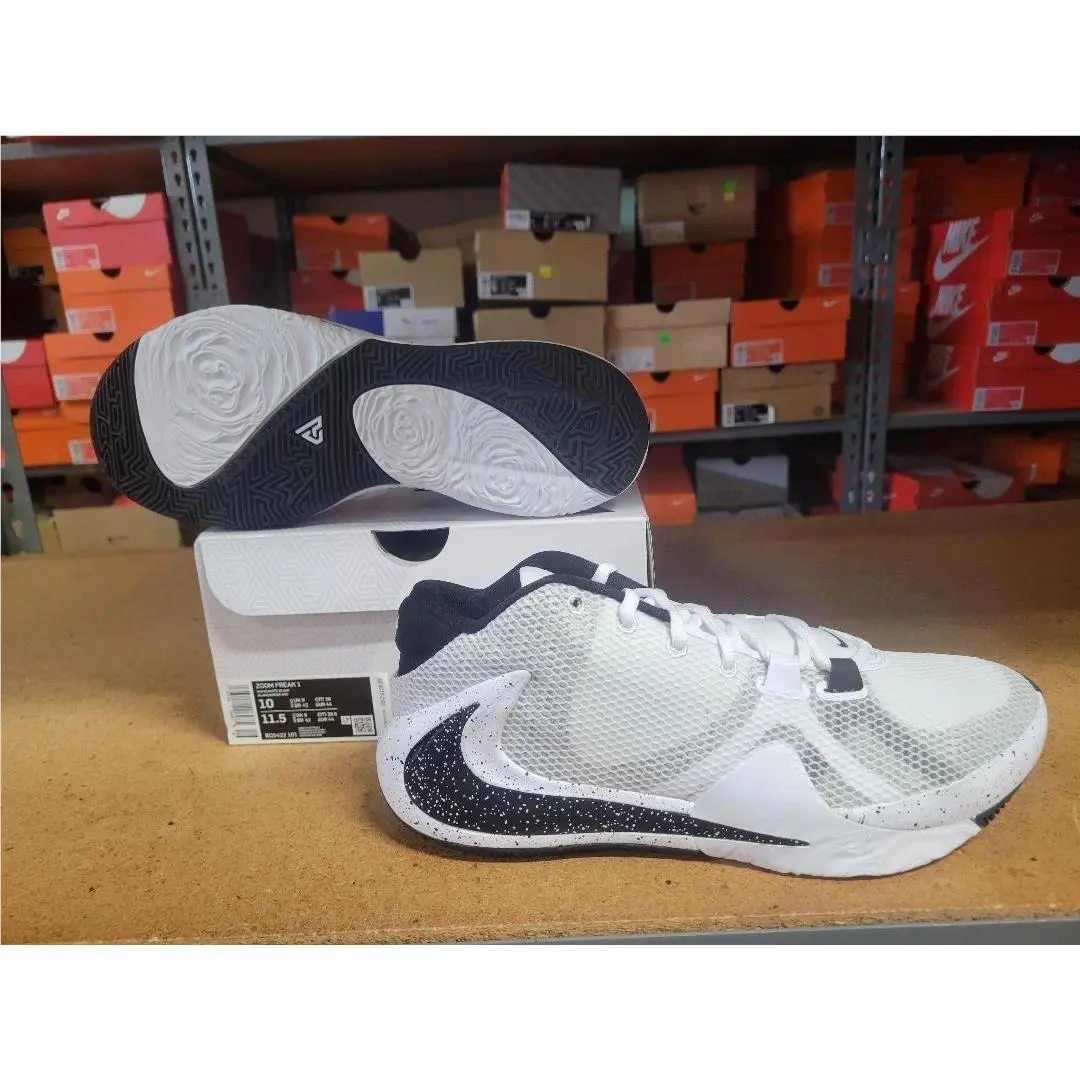 Nike shoes - Nike Zoom Freak 1 - Zoom Freak - BQ5422-101 - White White Black 5