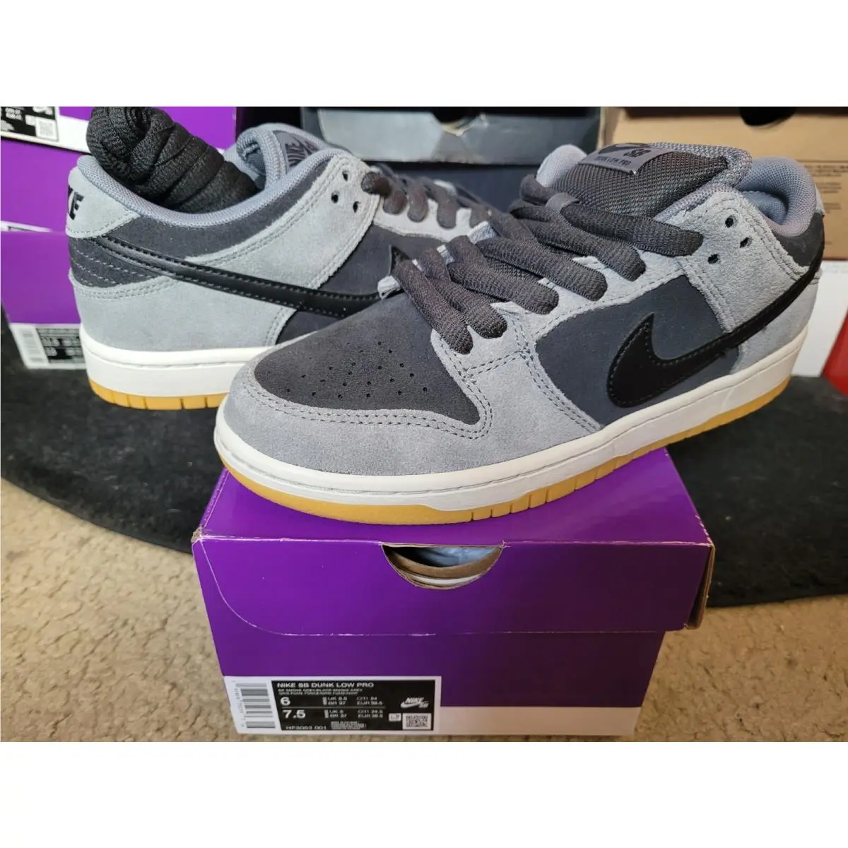 Nike shoes - Nike Dunk Low Pro SB - HF3063-001 - Black 8