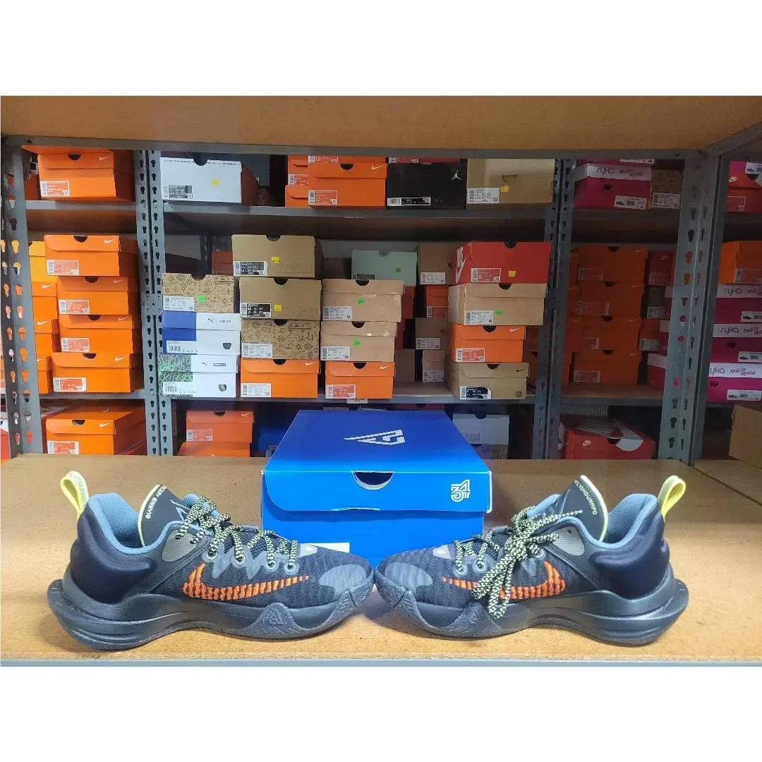 Nike shoes - Nike Giannis Immortality - Giannis Immortality - DH4470 001 - Black Limelight Ozone Blue 1