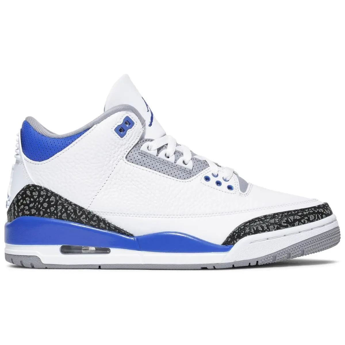 Nike shoes - Air Jordan 3 - Air - CT8532 145 - White/Black/Cement Grey/Racer Blue 1