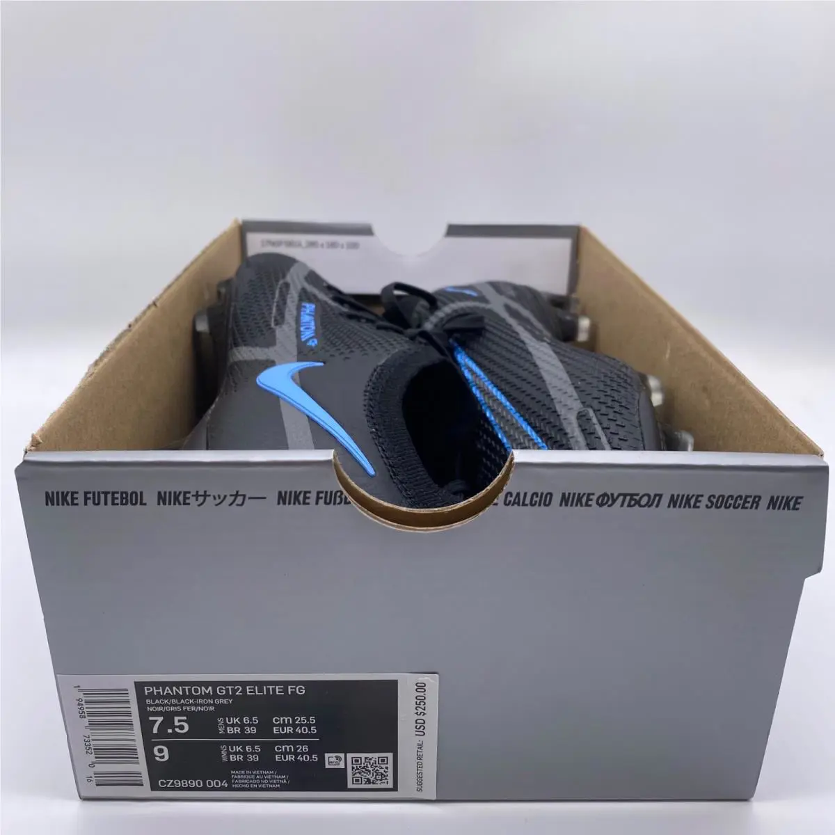 Nike shoes - Nike Phantom GT2 Elite FG - CZ9890-004 - Black 2