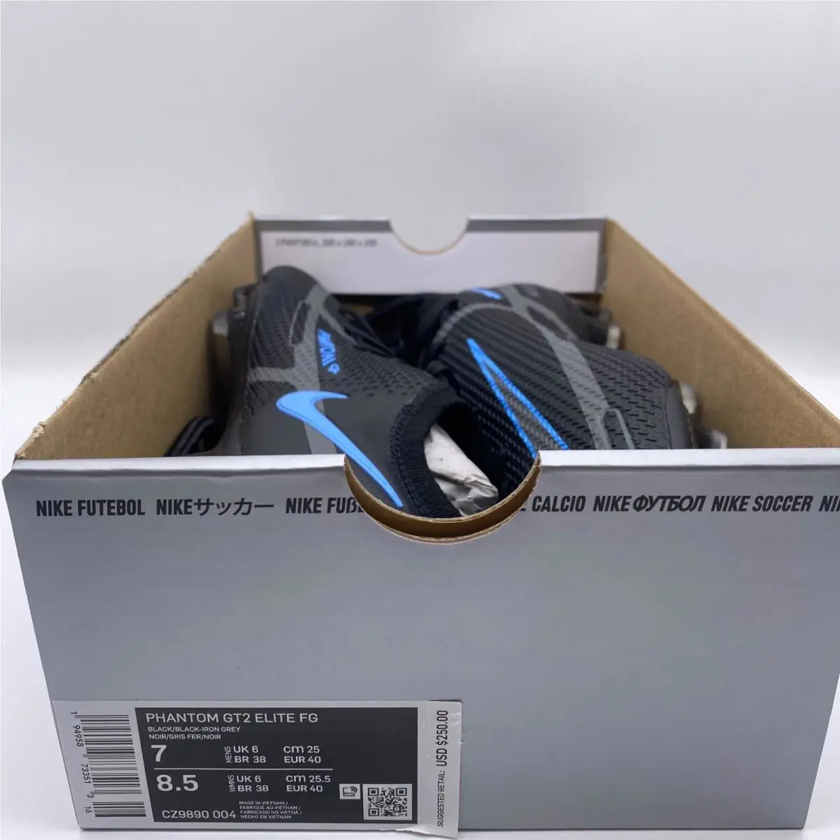 Nike shoes - Nike Phantom GT2 Elite FG - CZ9890-004 - Black 1