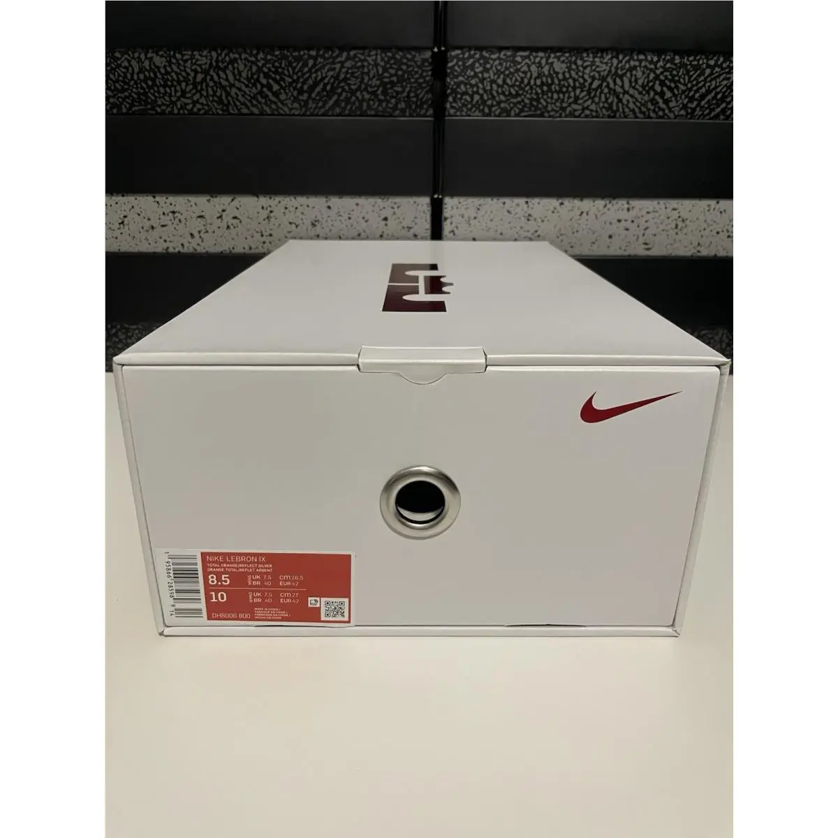 Nike shoes - Nike LeBron IX 9 - LeBron - DH8006-800 - Total Orange/Reflect Silver 4