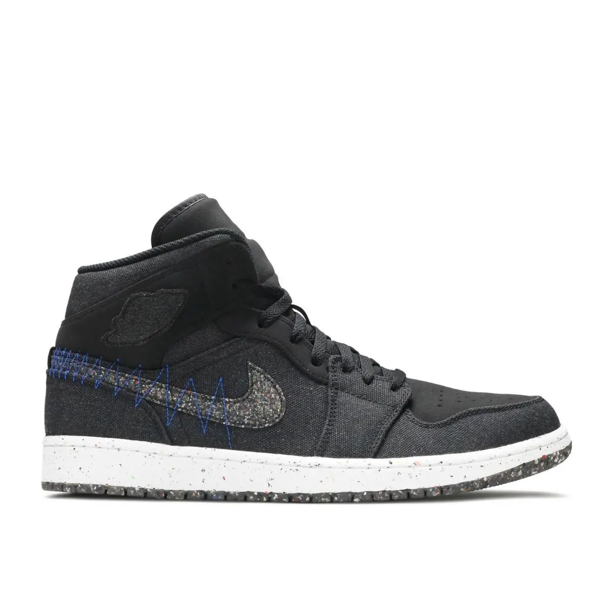 Nike shoes - Retro 1 Mid - Retro Mid - DM3529 001 - Black/Racer Blue/White/Multicolor 1