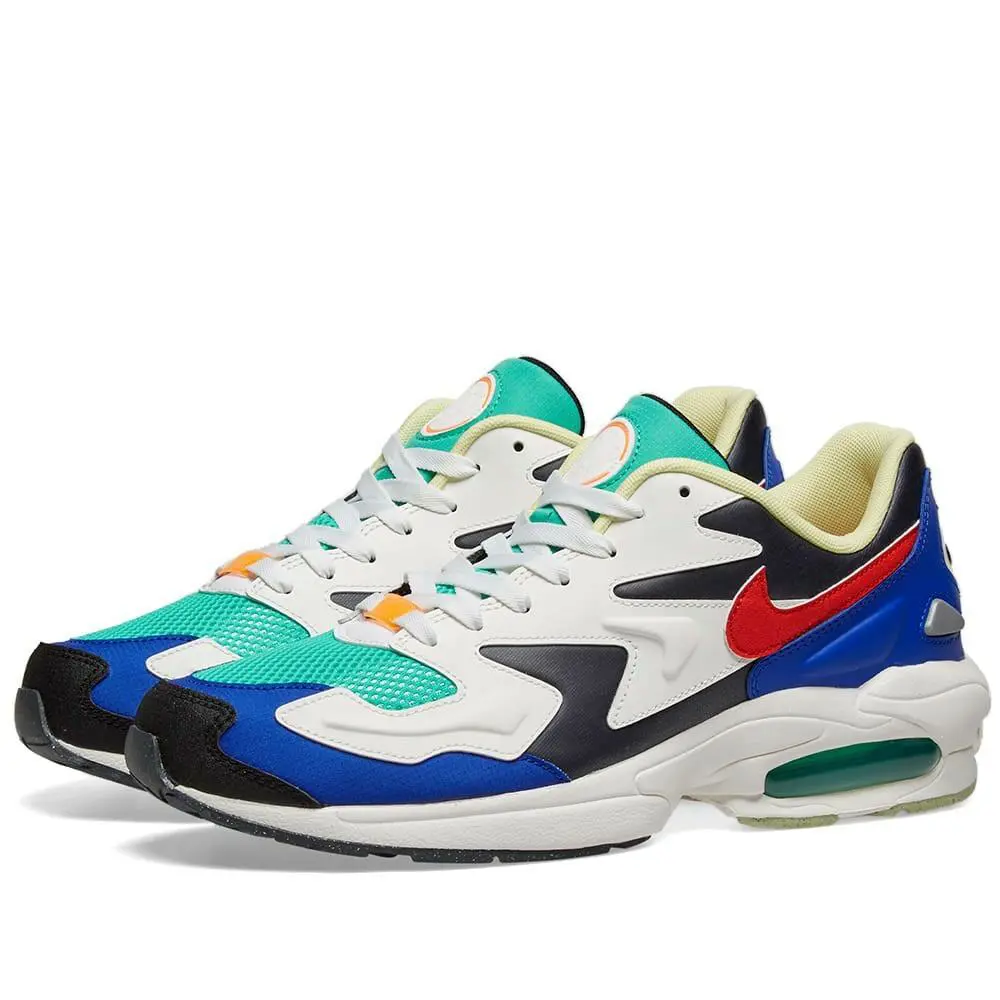 Nike shoes - Air Max 2 Light SP - Sail/Blue/Black/Red 0