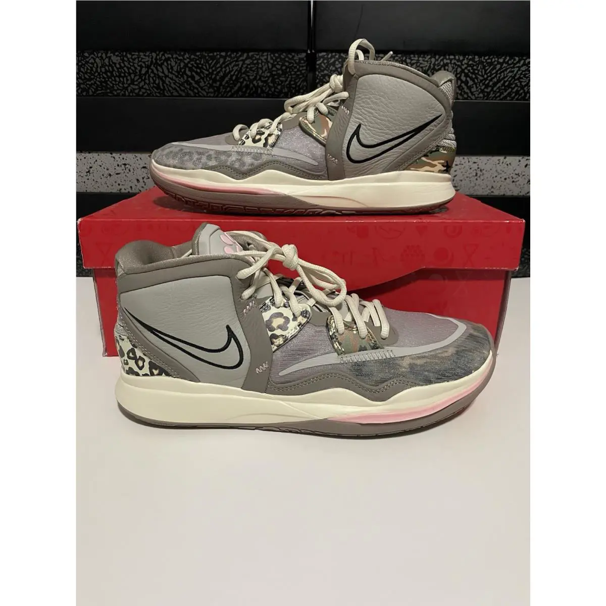 Nike shoes - Nike Kyrie Infinity - Kyrie Infinity - CZ0204-006 - LT Iron Ore/Black-Moon Fossil 6