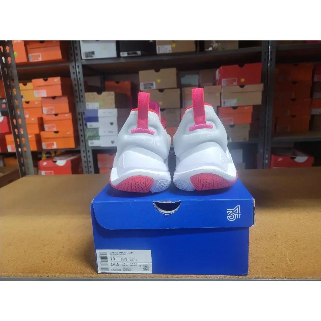 Nike shoes - Nike Giannis Immortality - Giannis Immortality - CZ4099-009 - White Siren Red Pink Prime 3