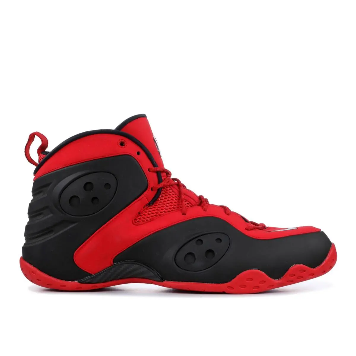 Men`s Nike Zoom Rookie `university Red` Fashion Sneakers BQ3379 600 - Black/red