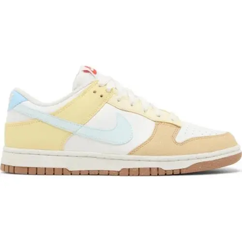 Nike shoes - Nike Dunk Low - Dunk Low - FZ4347 100 - Summit white/Aquarius Blue/Soft Yellow/Glacier 1