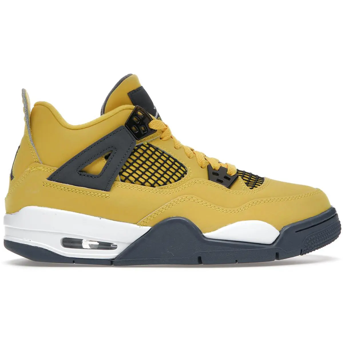Nike shoes - Retro 4 - Retro - 408452 700 - Tour Yellow/Dark Blue Grey 1