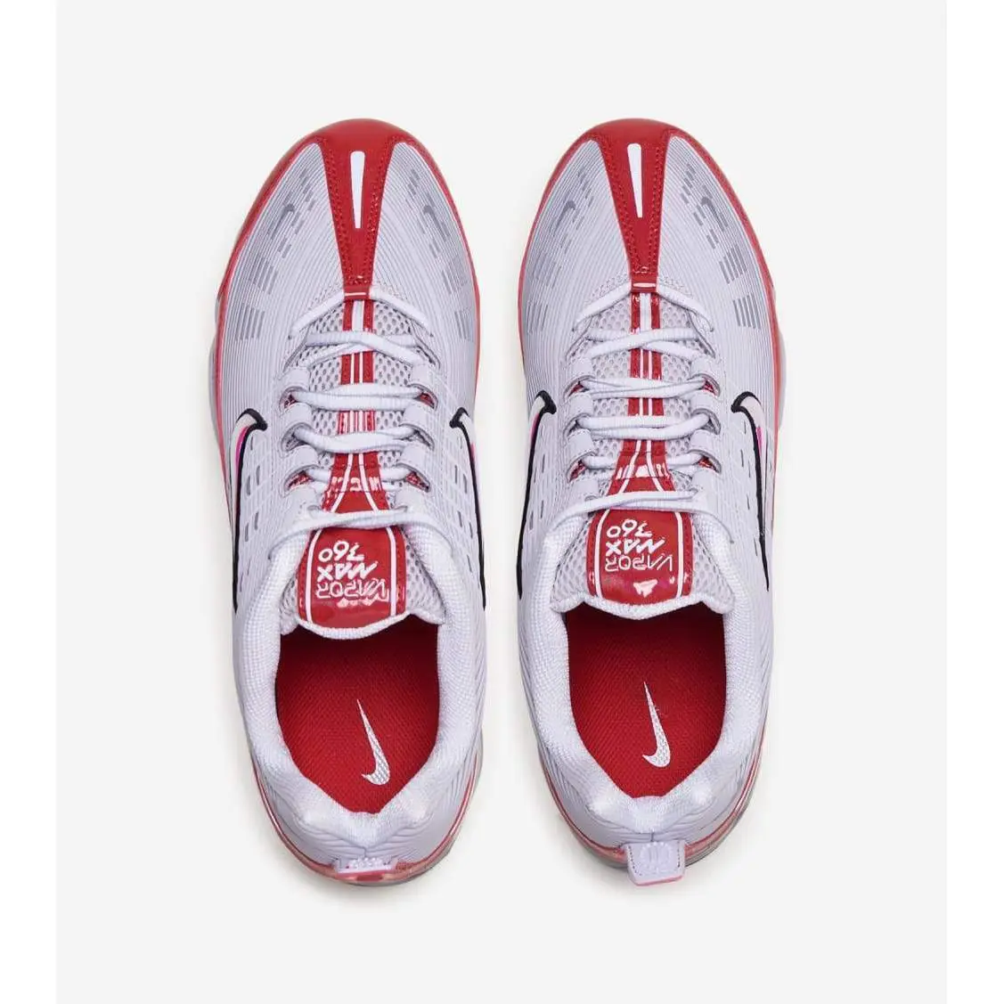 Nike shoes - Air Vapormax  360 - Air Vapormax - CK2718 002 - White/Red 3