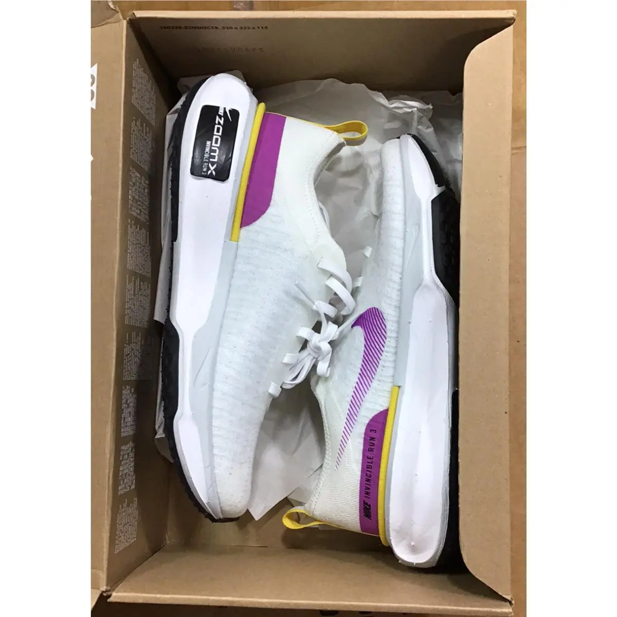 Nike shoes - Nike ZoomX Invincible - ZoomX Invincible - Dr2660-101 - White 4