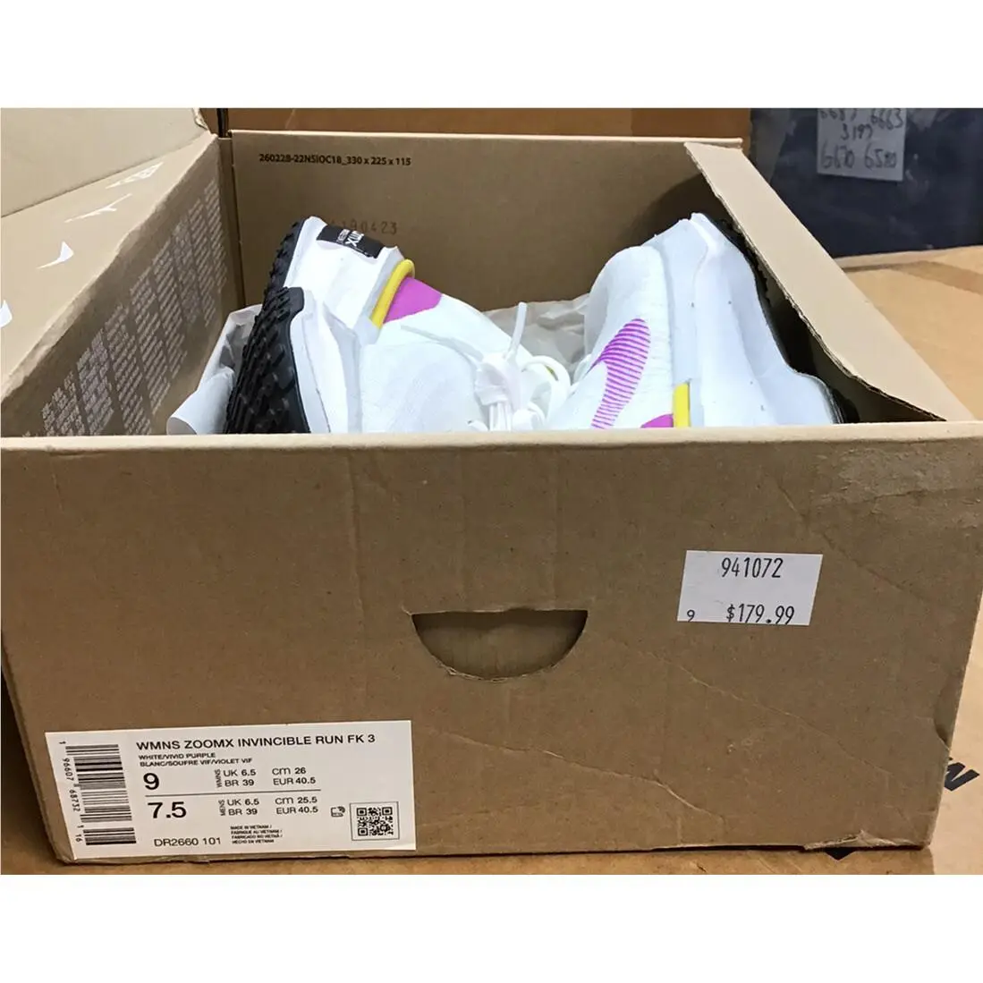Nike shoes - Nike ZoomX Invincible - ZoomX Invincible - Dr2660-101 - White 14