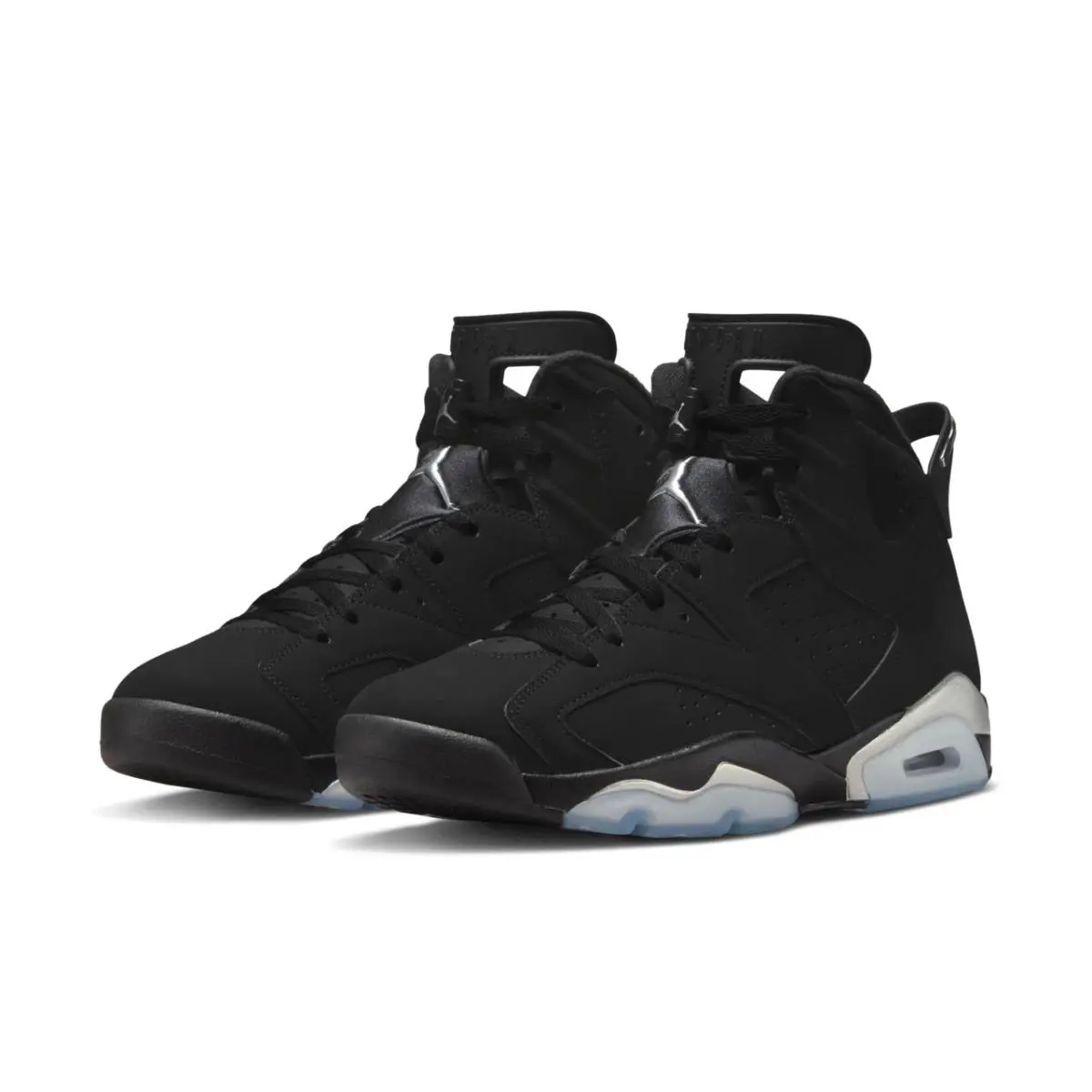 Nike shoes - Retro 6 - Retro - DX2836 001 - Black/Metallic Silver 1