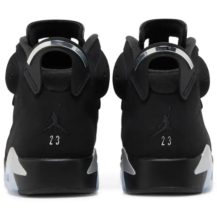 Nike shoes - Retro 6 - Retro - DX2836 001 - Black/Metallic Silver 2