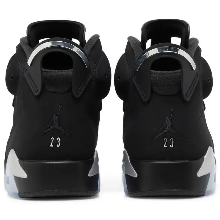 Nike shoes - Retro 6 - Retro - DX2836 001 - Black/Metallic Silver 7