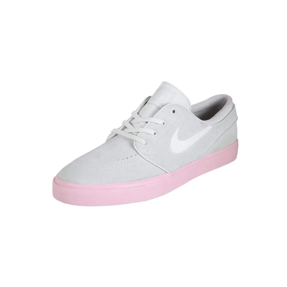 Nike Zoom Stefan Janoski Vast Grey Phantom Bubblegum 333824-074 747 Men`s Shoe - Vast Grey/Phantom-Bubblegum