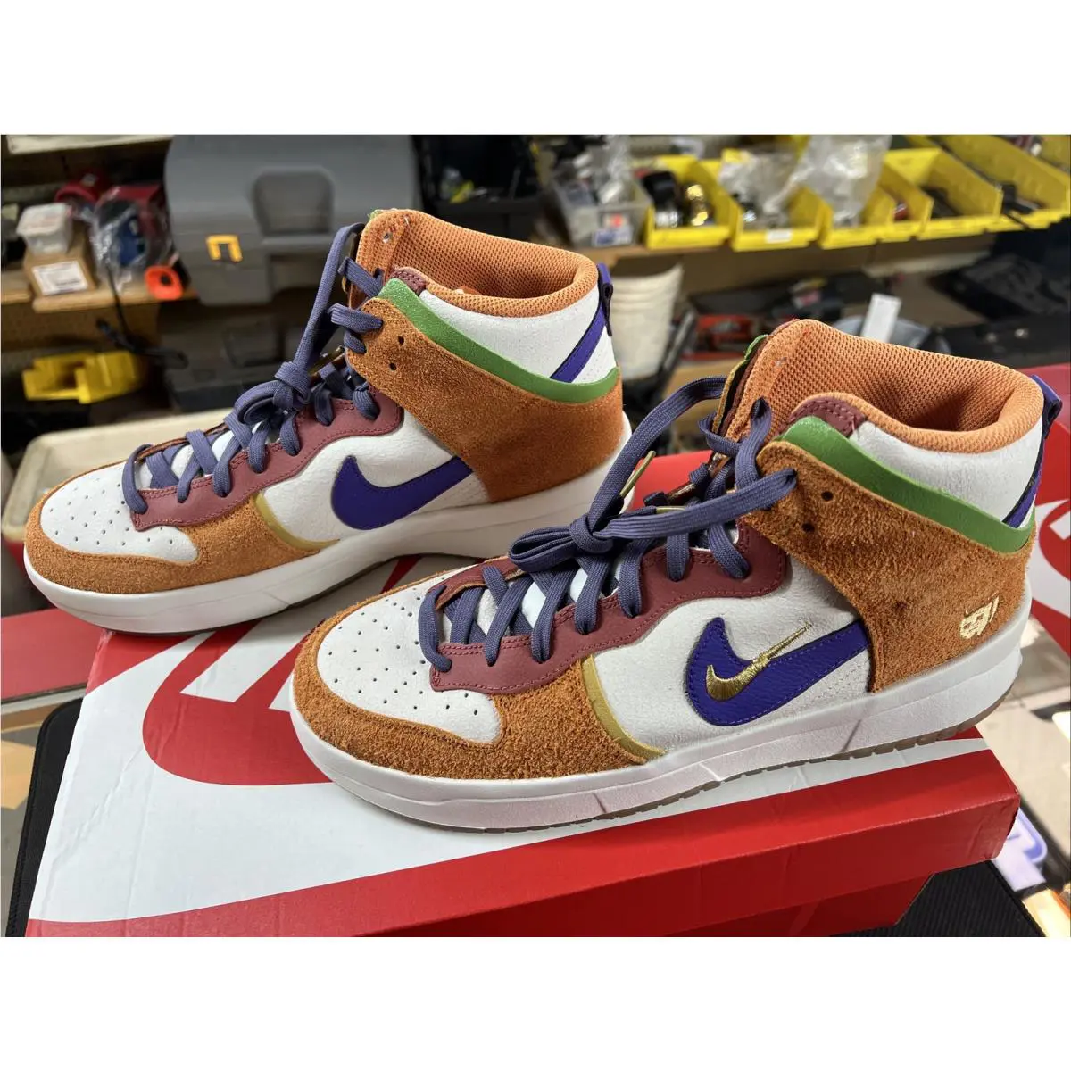 Nike shoes - Nike Dunk - Dunk - DQ5012-133 - Sail/Harvest Moon/Hot Curry/Canyon 15