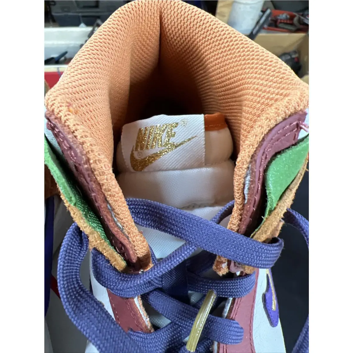 Nike shoes - Nike Dunk - Dunk - DQ5012-133 - Sail/Harvest Moon/Hot Curry/Canyon 17