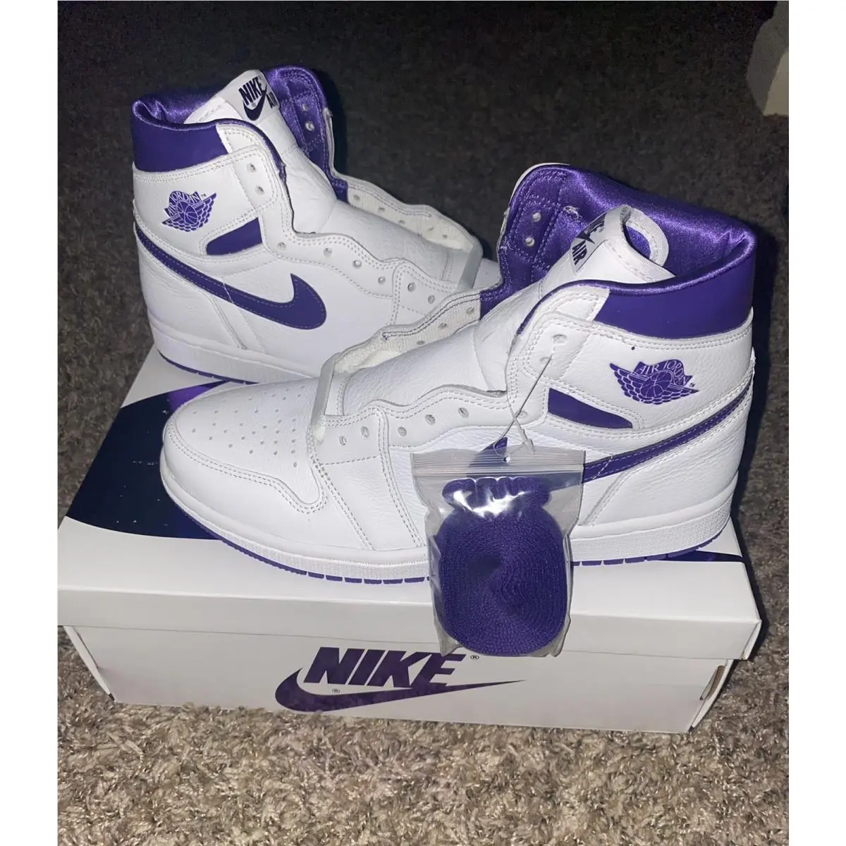 Nike shoes - Air Jordan 1 - Air - CD0461-151 - Purple 0