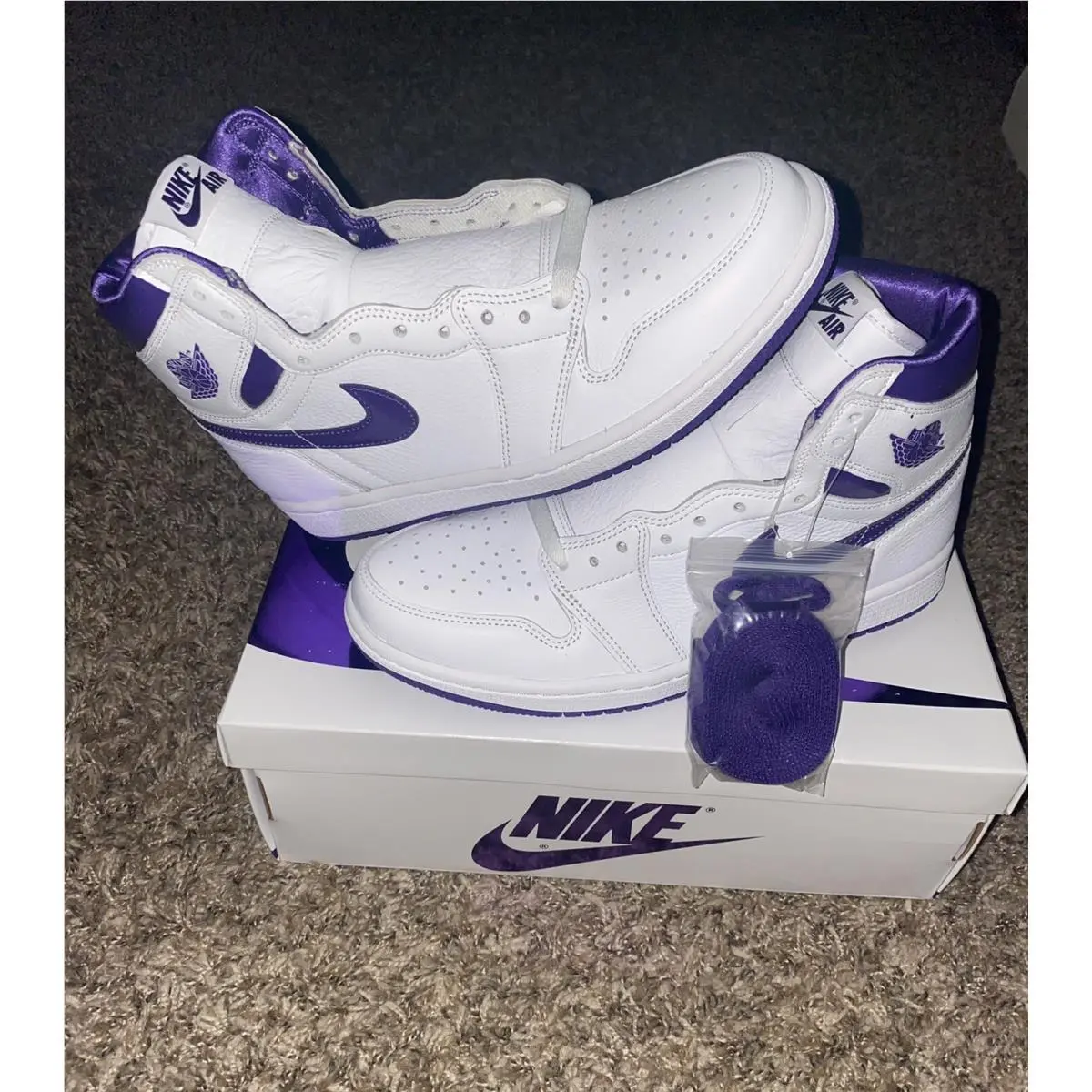 Nike shoes - Air Jordan 1 - Air - CD0461-151 - Purple 1