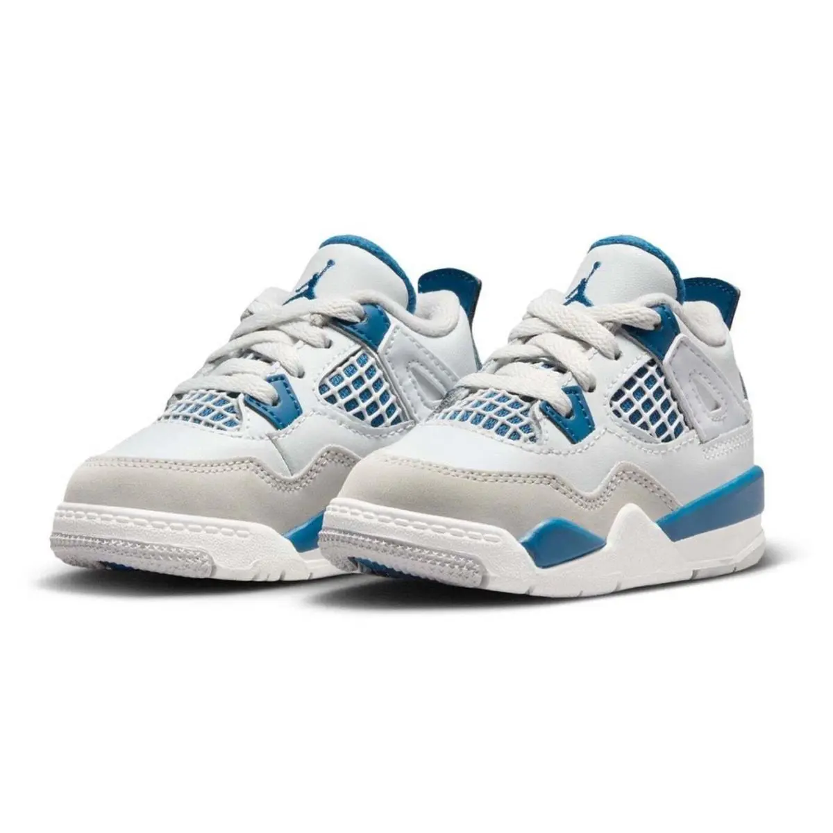 Nike shoes - Jordan 4 - Off White/Military Blue/Neutral Grey 1