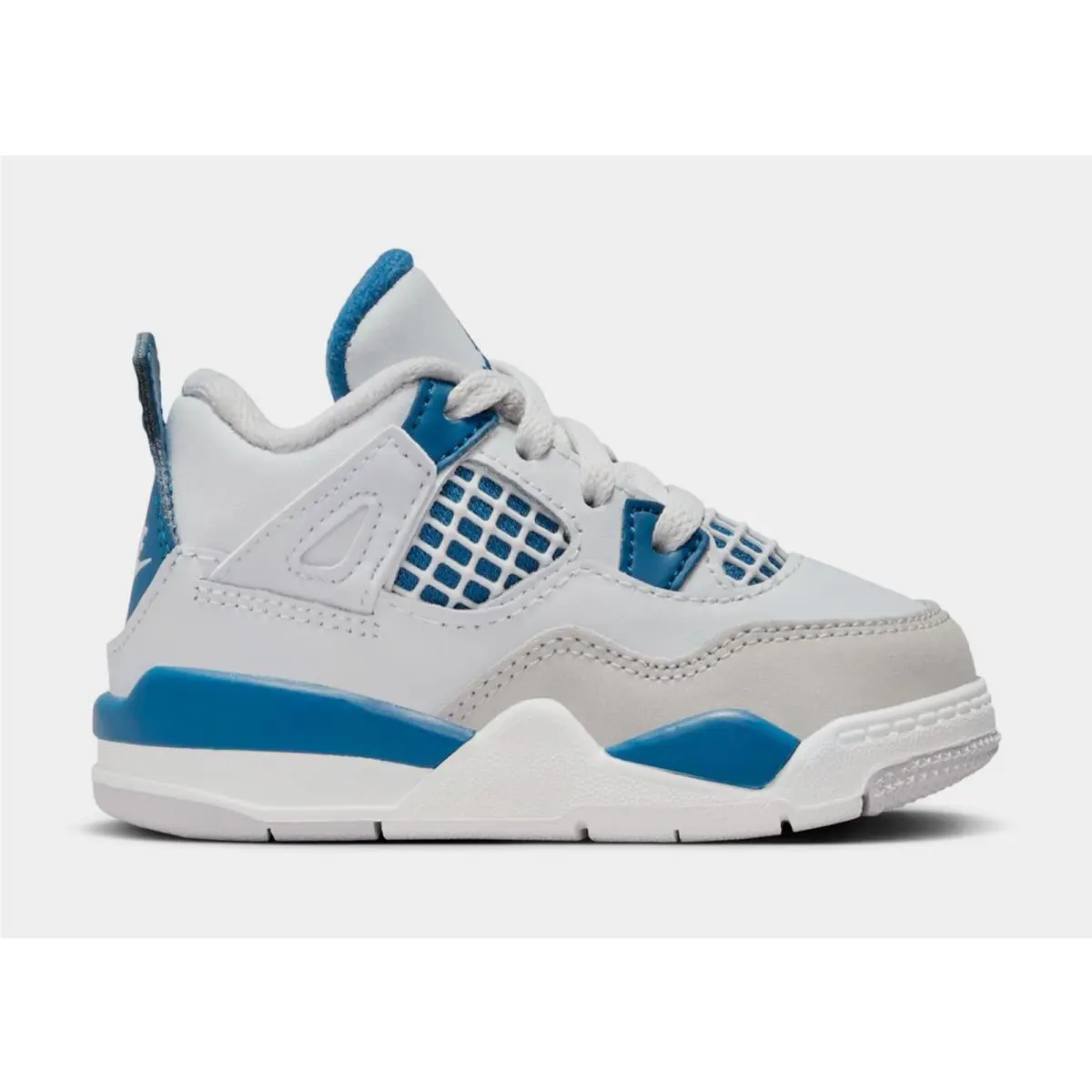 Nike shoes - Jordan 4 - Off White/Military Blue/Neutral Grey 4