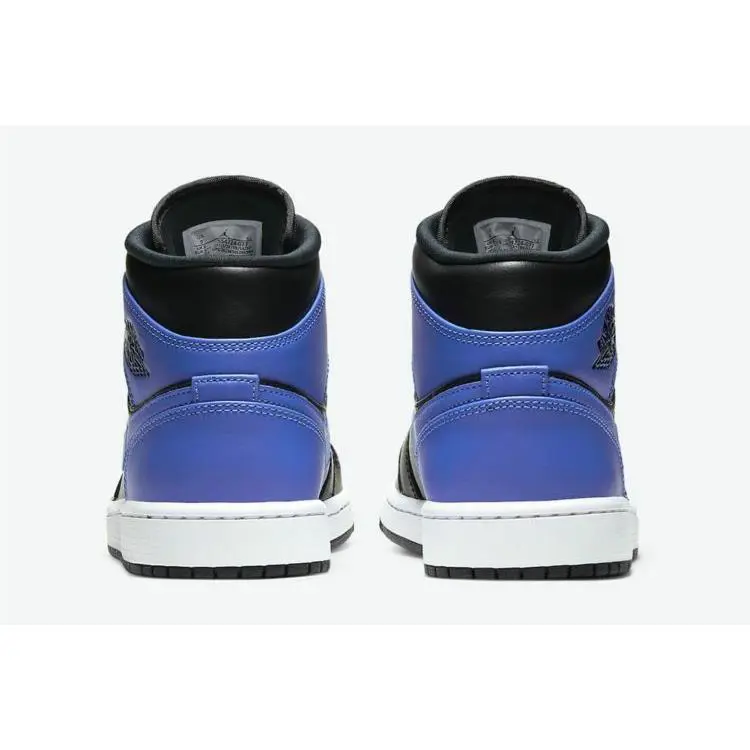 Nike shoes - Nike Air Jordan 1 Mid GS `Hyper Royal` - 554725-077 - Black 1
