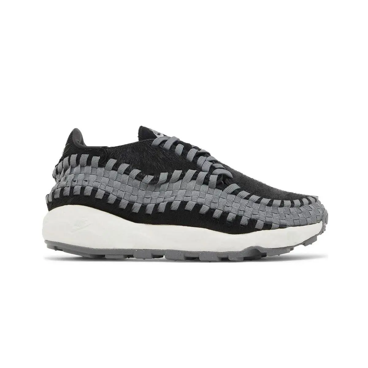 Nike Women`s Air Footscape Woven FB1959-001 Black/smoke Grey/sail SZ 7-12 - Black/Smoke Grey/Sail