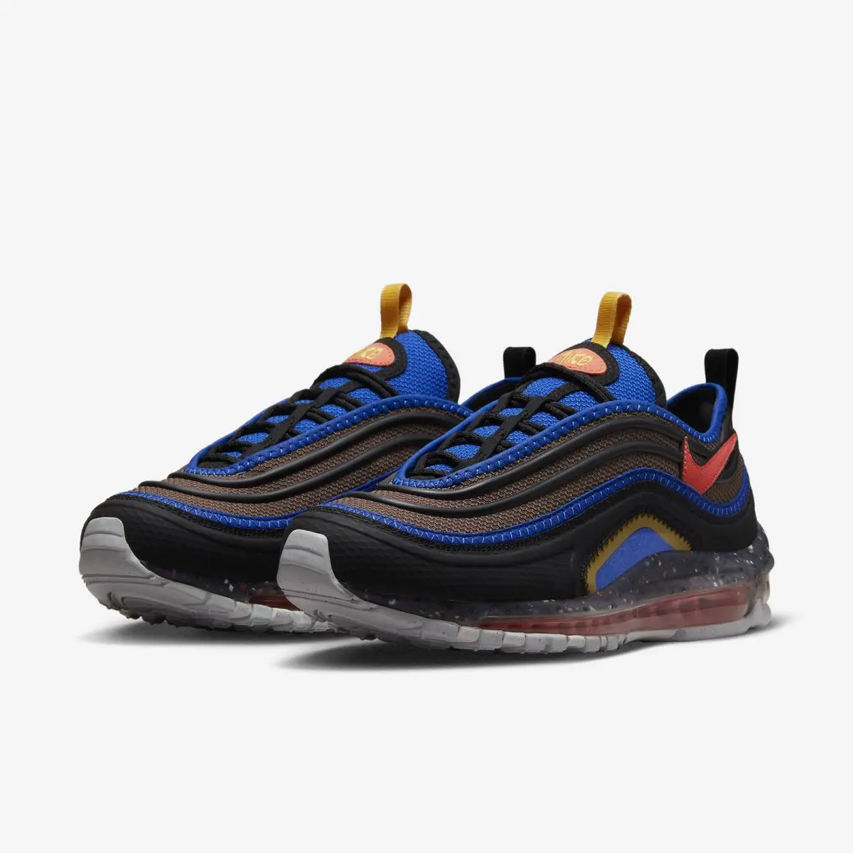 Nike shoes - Black, Magic Ember, Hyper Royal 3