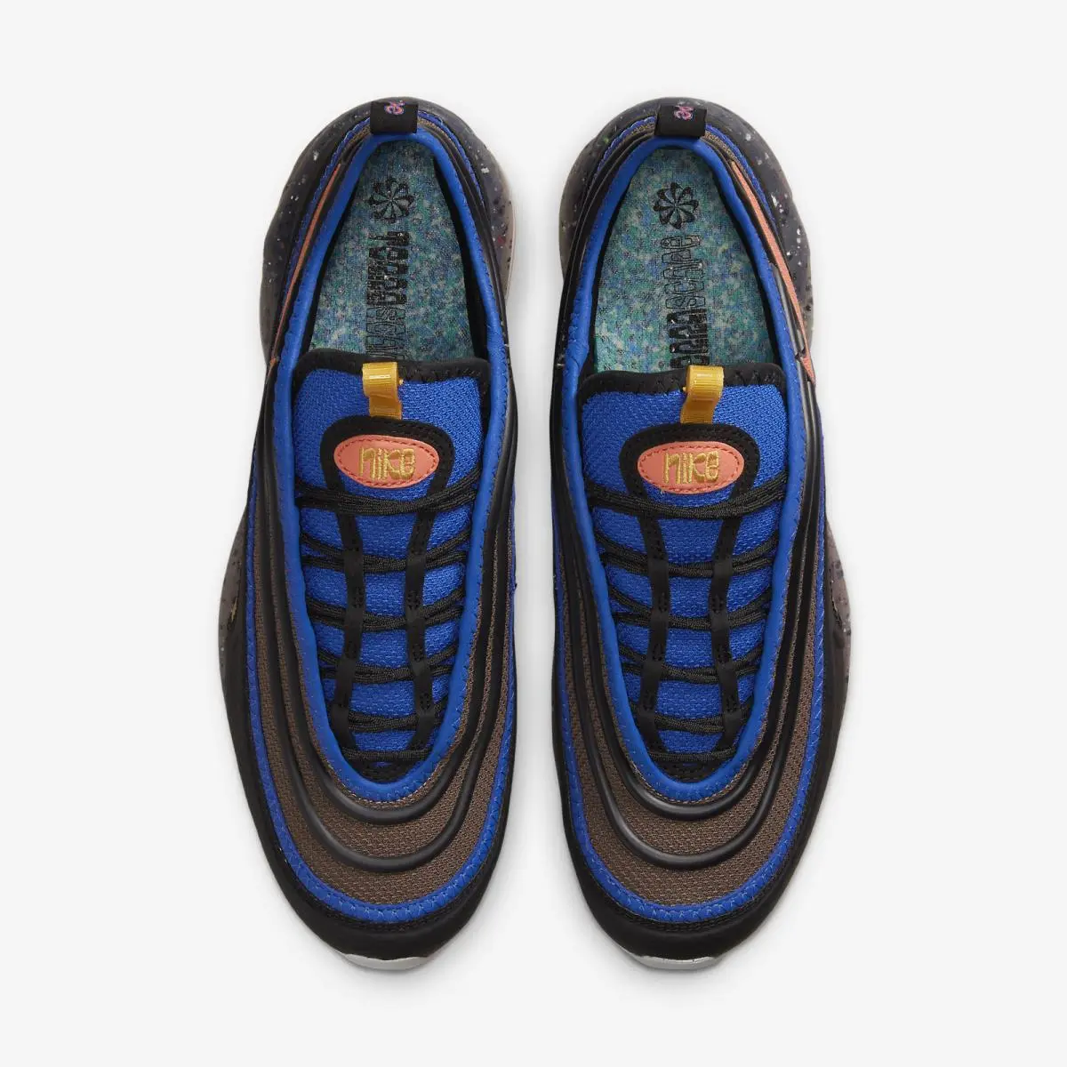Nike shoes - Black, Magic Ember, Hyper Royal 12