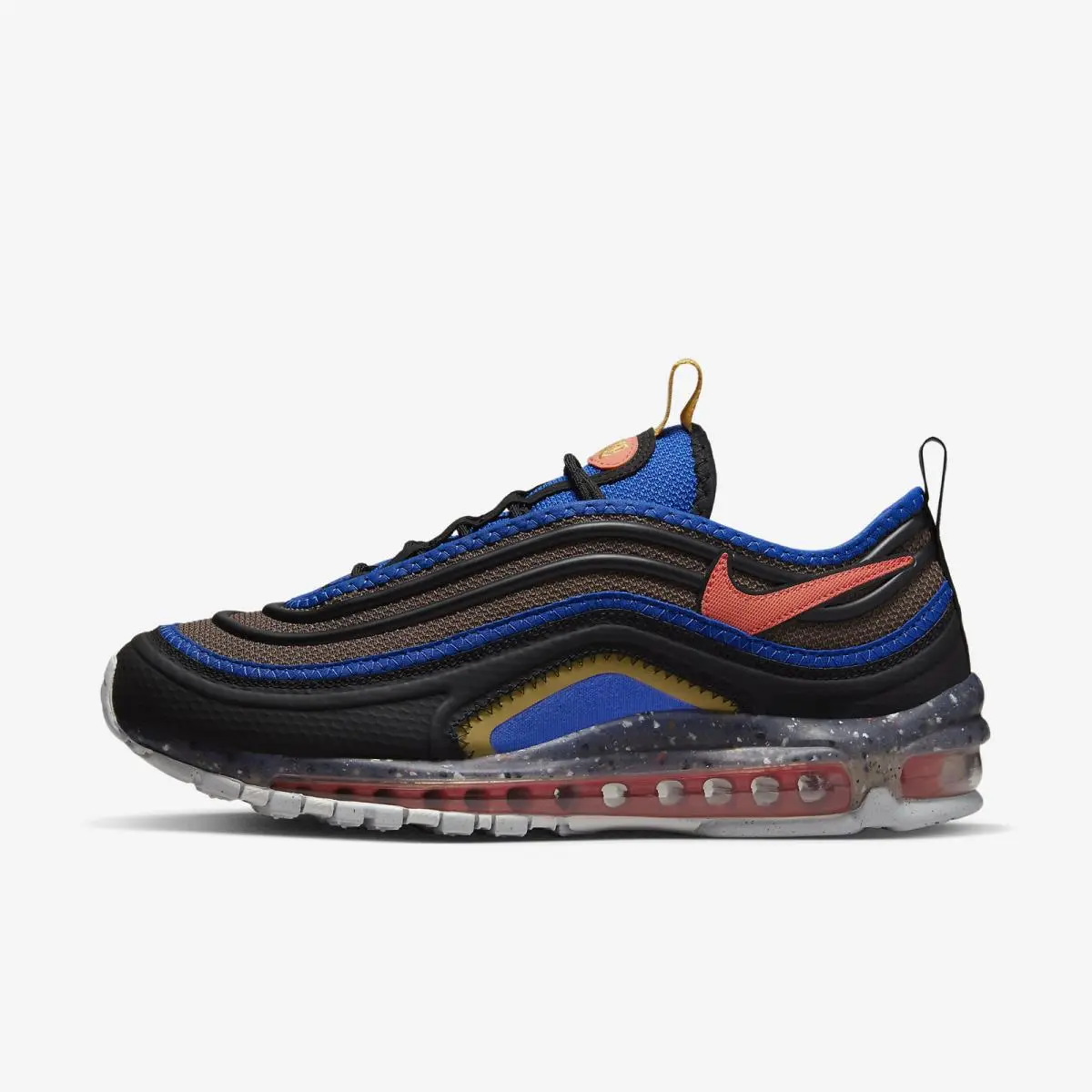 Nike shoes - Black, Magic Ember, Hyper Royal 7