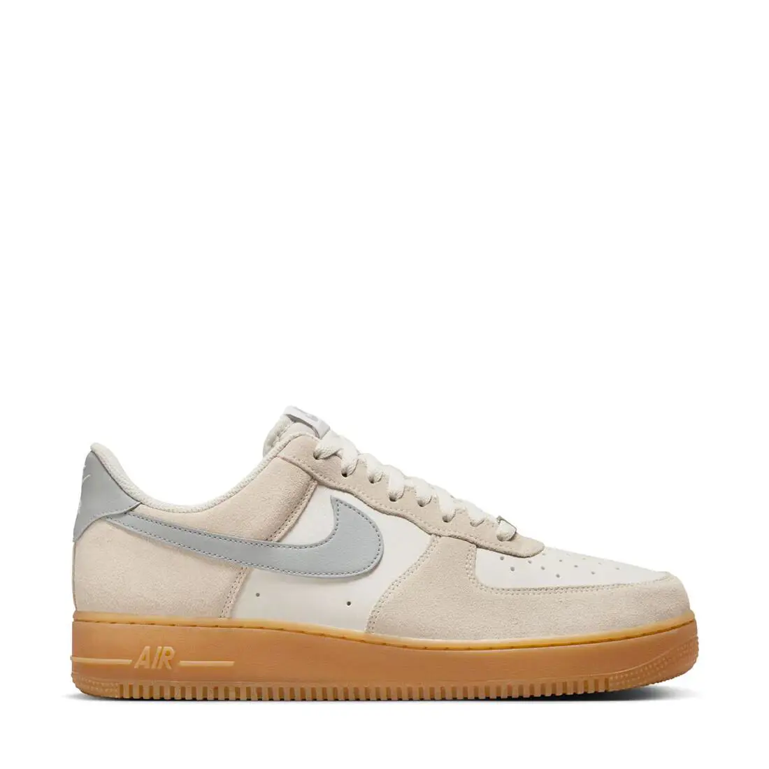 Nike Air Force 1 Low 07 LV8 FQ8714-002 Phantom/lt Smoke Grey/gum Shoes - Brown