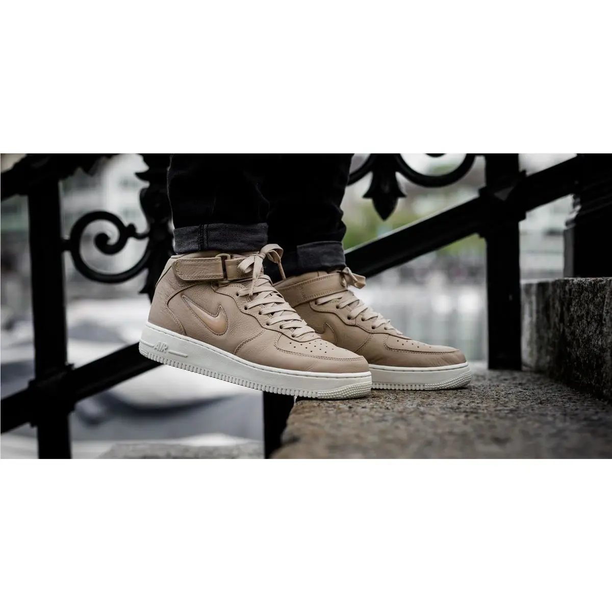 Nike shoes - Nike Air Force 1 Premium - 941913-200 - Brown 6