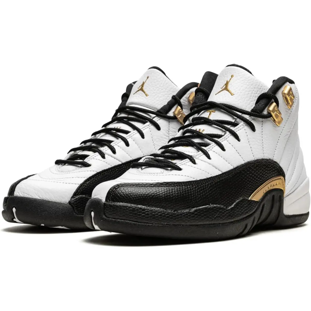 Nike shoes - Jordan 12 - 153265 170 - White/Black/Metallic Gold 1