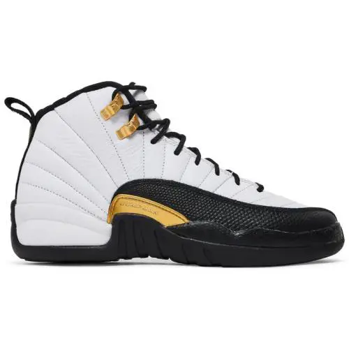 Nike shoes - Jordan 12 - 153265 170 - White/Black/Metallic Gold 4