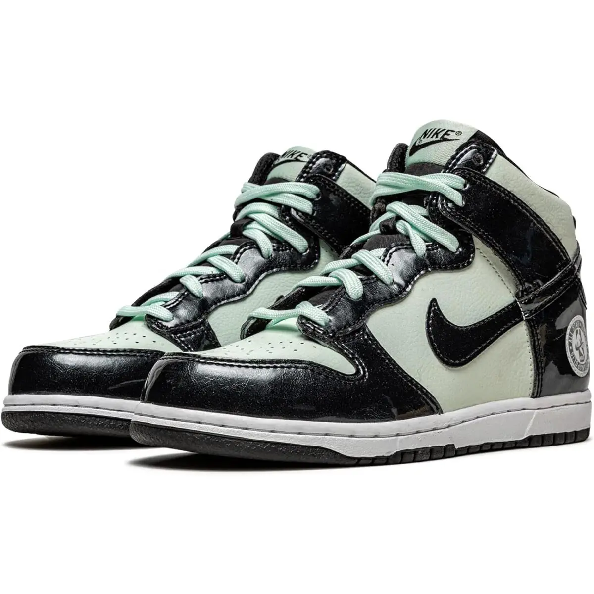 Nike shoes - Nike Dunk High - Dunk High - Barely Green/Black/White 2