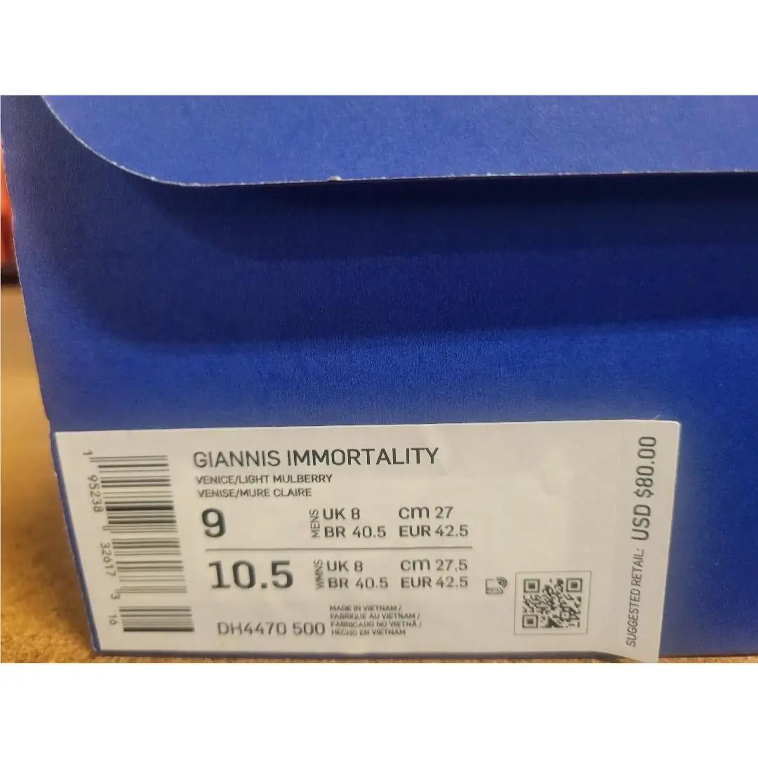Nike shoes - Nike Giannis Immortality - Giannis Immortality - DH4470 500 - Venice Light Mulberry 4