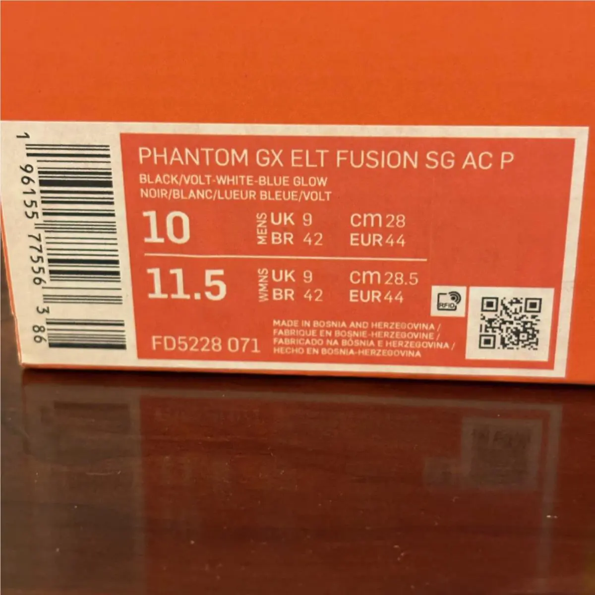 Nike shoes - Nike Phantom GX - Phantom - FD5228-071 - Black 5