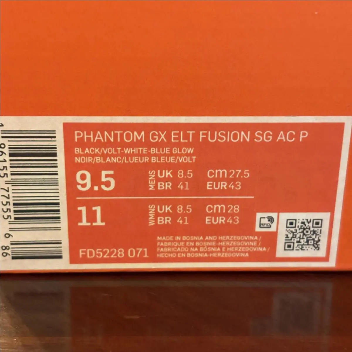 Nike shoes - Nike Phantom GX - Phantom - FD5228-071 - Black 6