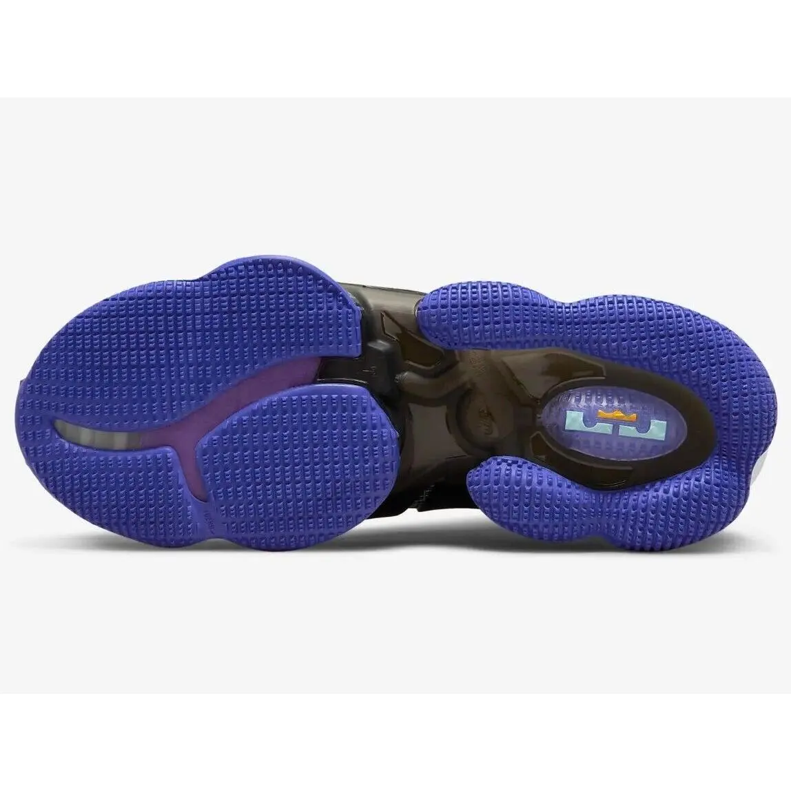 Nike shoes - Nike LeBron 19 - LeBron - CZ0203-400 CZ0203-002 - Black/Persian Violet/White/University Gold 12