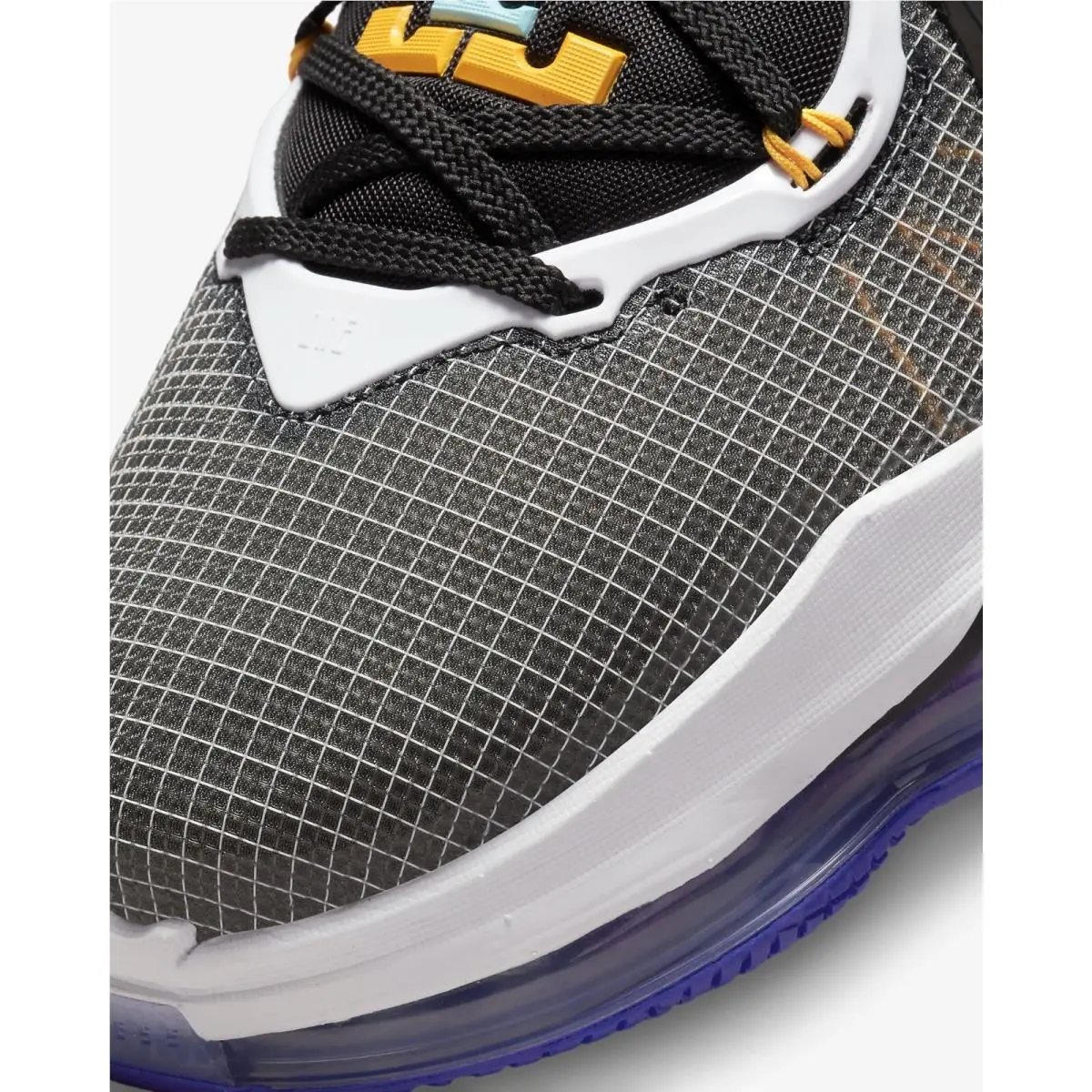 Nike shoes - Nike LeBron 19 - LeBron - CZ0203-400 CZ0203-002 - Black/Persian Violet/White/University Gold 6