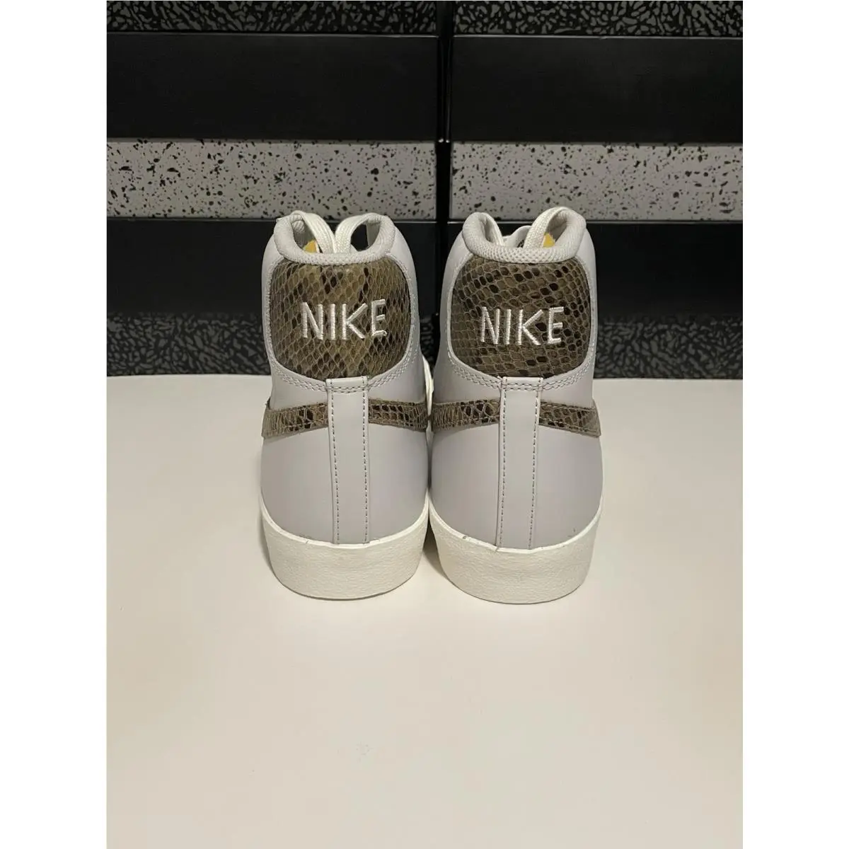 Nike shoes - Nike Blazer Mid ‘77 VNTG WE Reptile - CI1176-002 - Vast Grey/Metallic Red Bronze-Sail 1